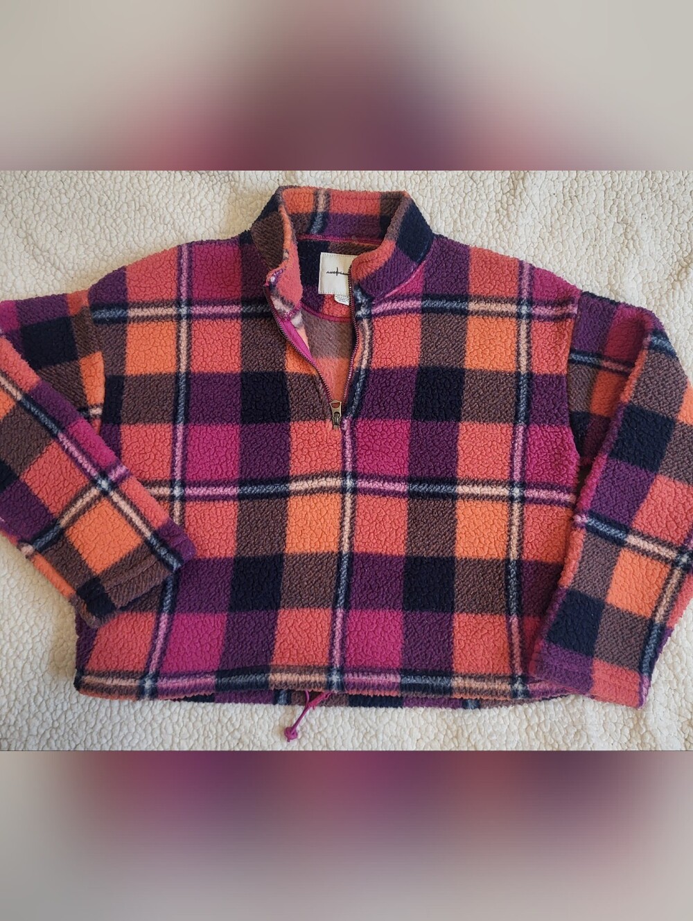 American Eagle Quarter Zip Pullover Size XS